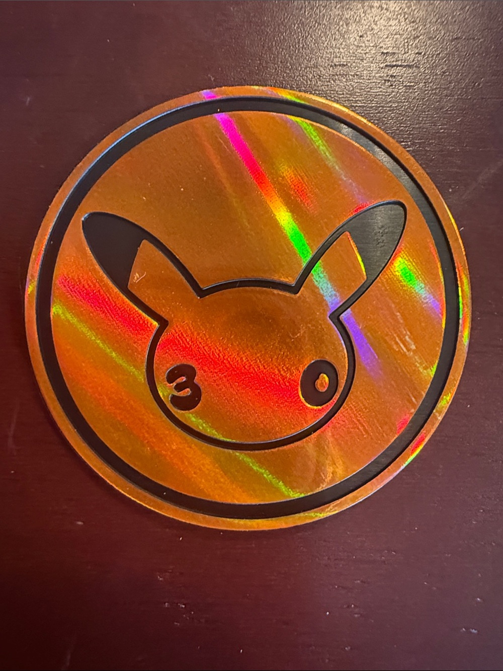 Pokemon 30th anniversary coin